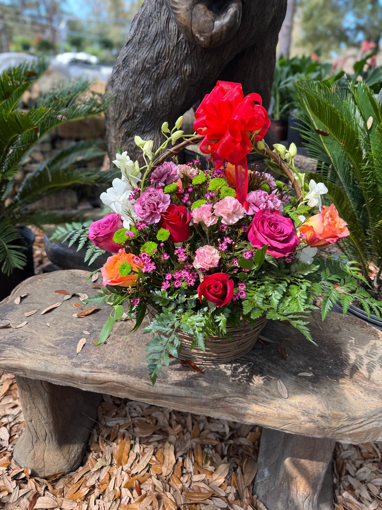 "Passionated" Sympathy Basket