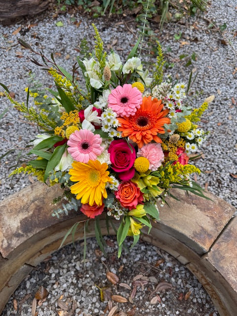 Sunny Days Floral Basket