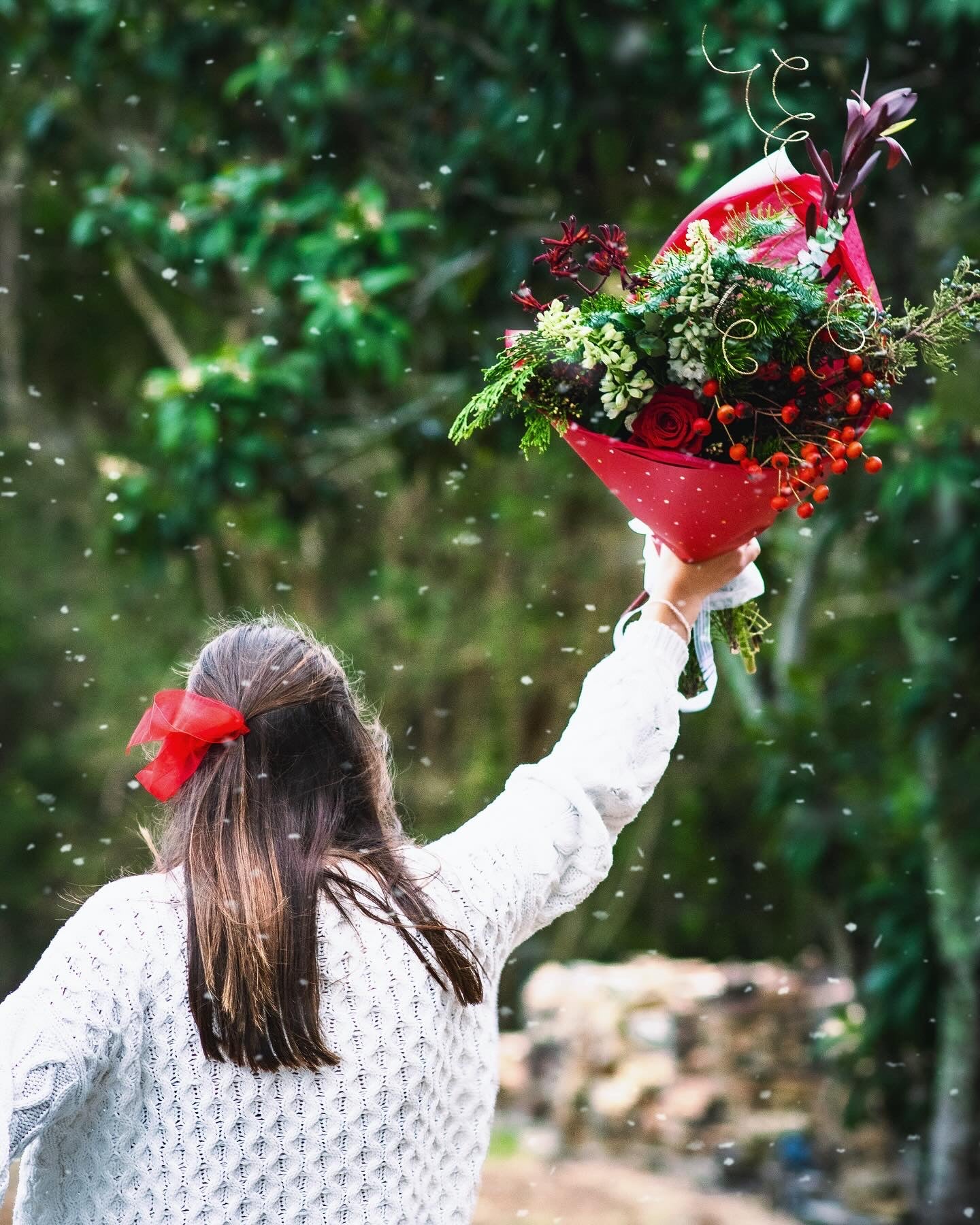 "Christmas Bouquet" by the Bloom Shoppe