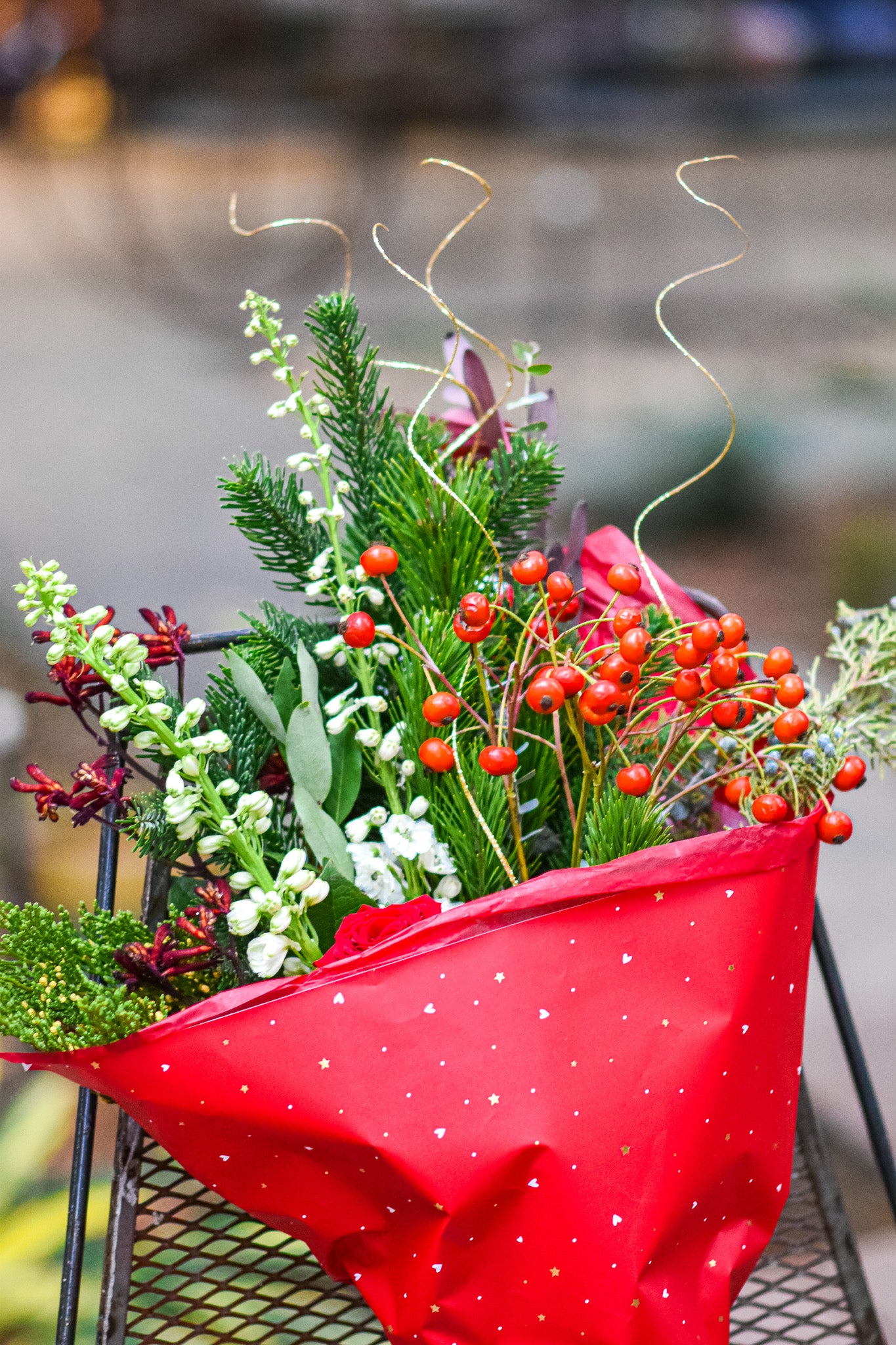 "Christmas Bouquet" by the Bloom Shoppe