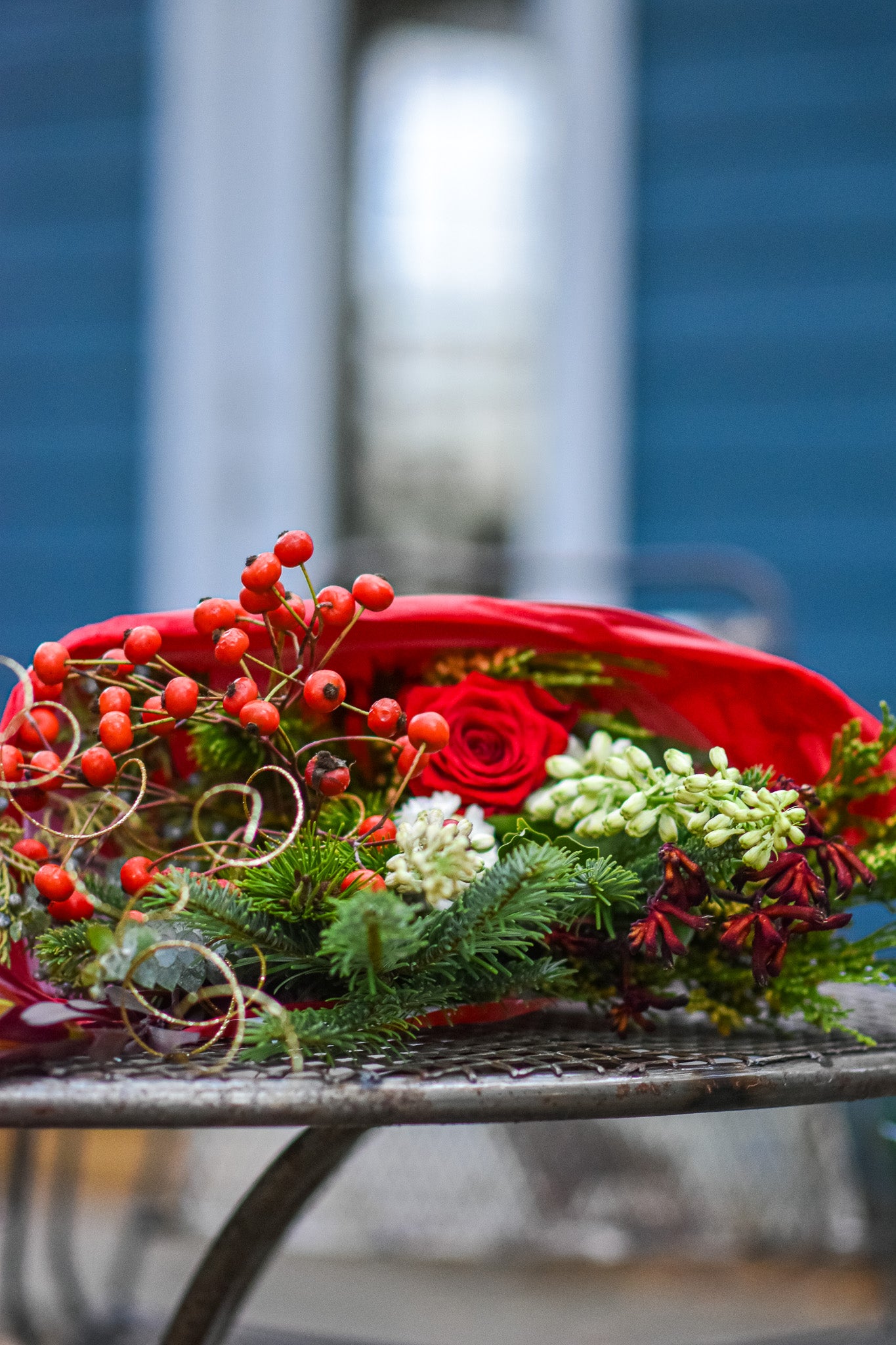 "Christmas Bouquet" by the Bloom Shoppe