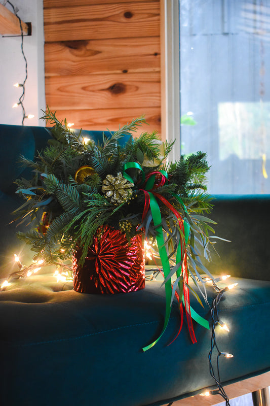 "Citrus & Spice " Christmas arrangement