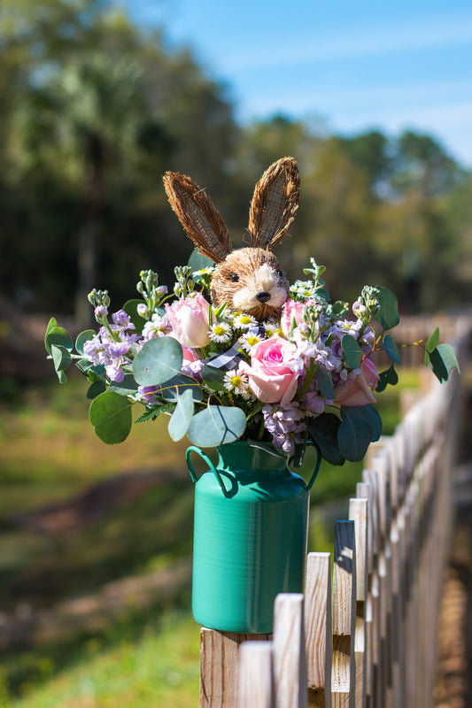 "Bunny Blossom Delight" special flower arrangement