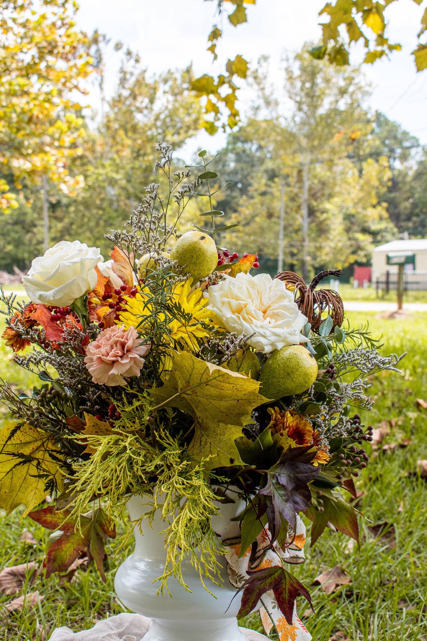 "Autumn Breeze" floral arrangement