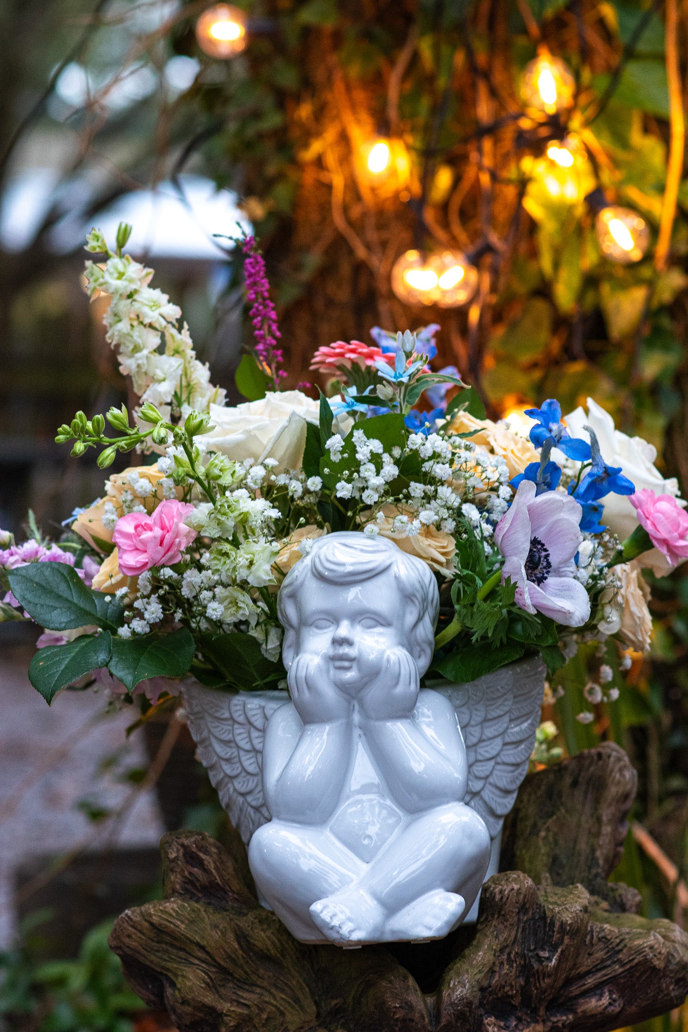 "Celestial Blooms" flower arrangement