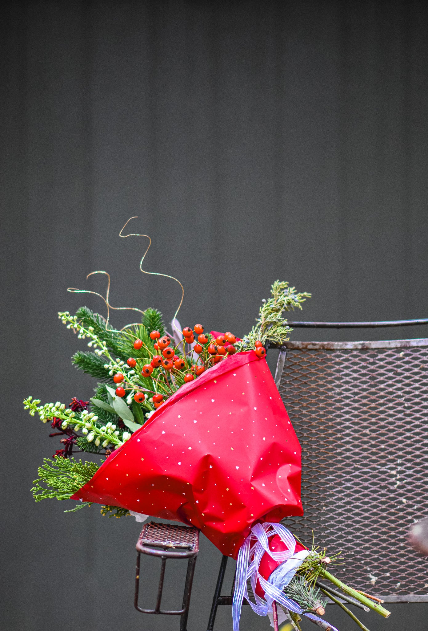 "Christmas Bouquet" by the Bloom Shoppe